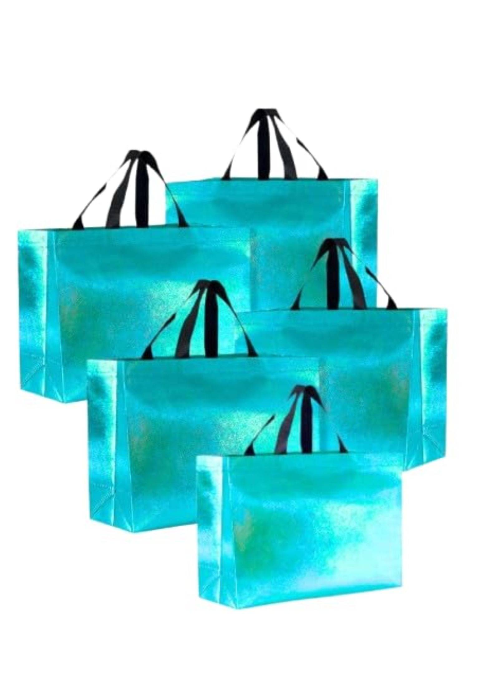     			PUFFSMART Blue Polyester Grocery Bag Pack of 1