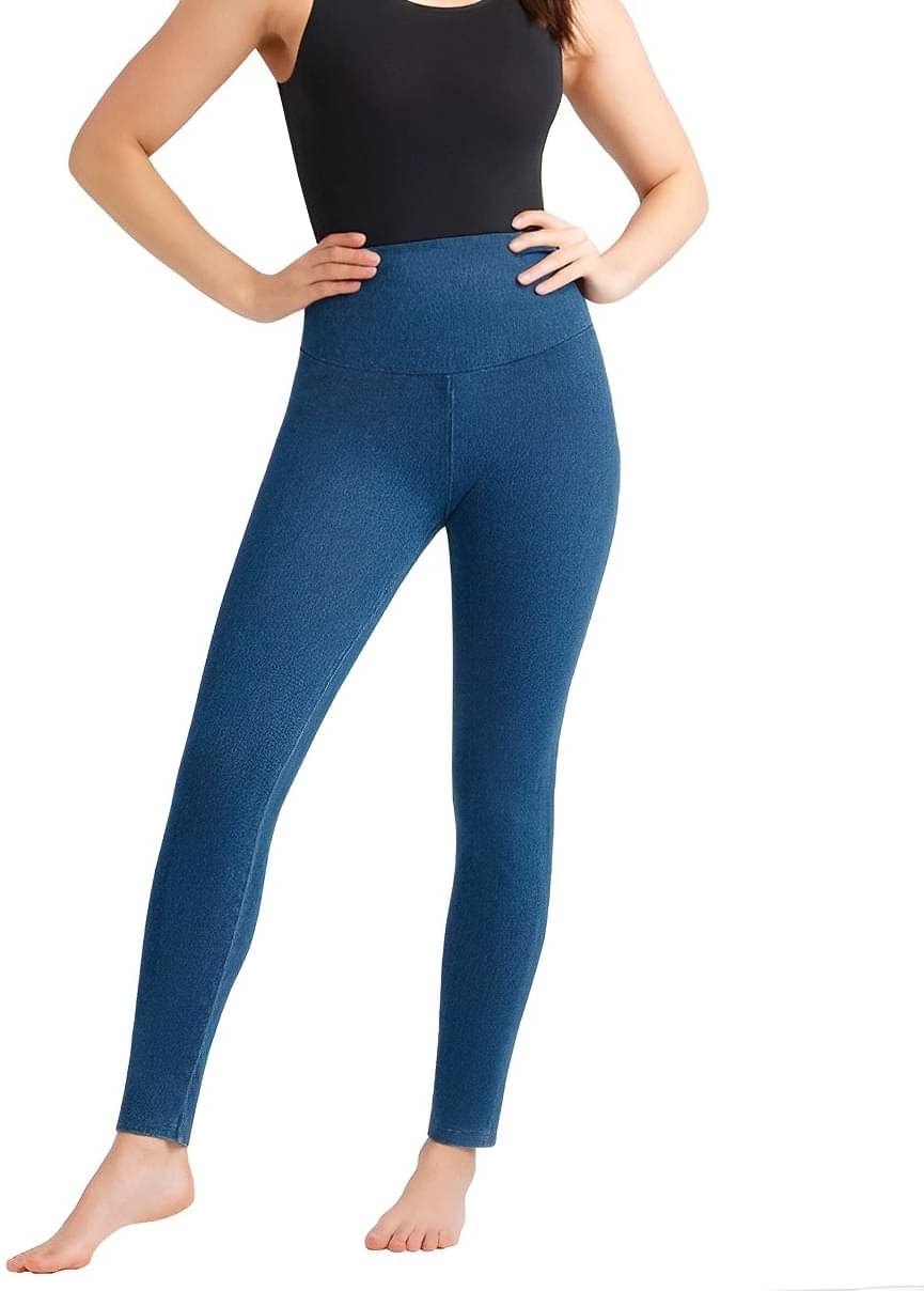     			Reoutlook - Denim Slim Fit Blue Women's Jeggings ( Pack of 1 )