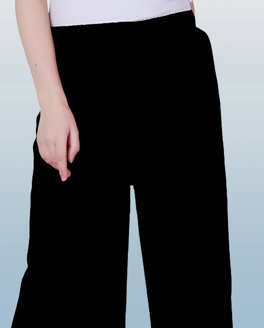     			Reoutlook Pack of 1 Lycra Regular Women's Casual Pants ( Black )