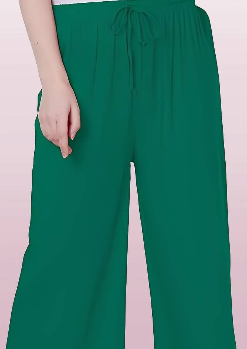     			Reoutlook Pack of 1 Viscose Regular Women's Casual Pants ( Green )