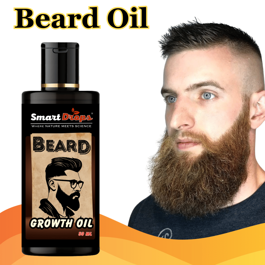 Smartdrops Almond Oil For a Shiny Beard Beard Oil 50 ml Smartdrops Almond Oil For a Shiny Beard Beard Oil 50 ml
