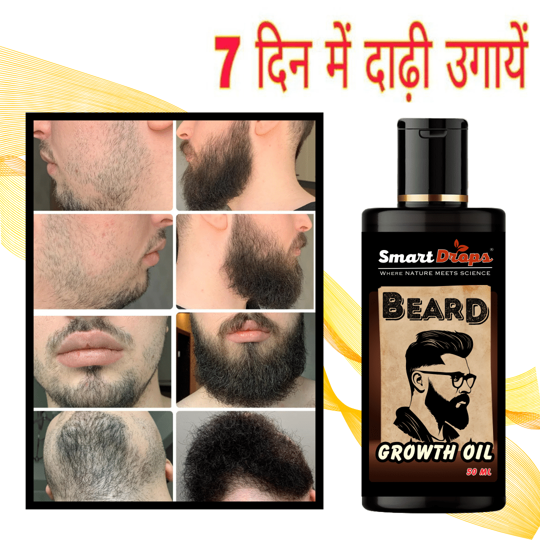     			Smartdrops Argan Oil Growth And Softness Beard Oil 50 ml