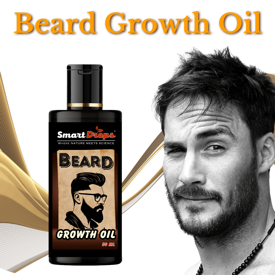     			Smartdrops Vitamin E Growth And Softness Beard Oil 50 ml