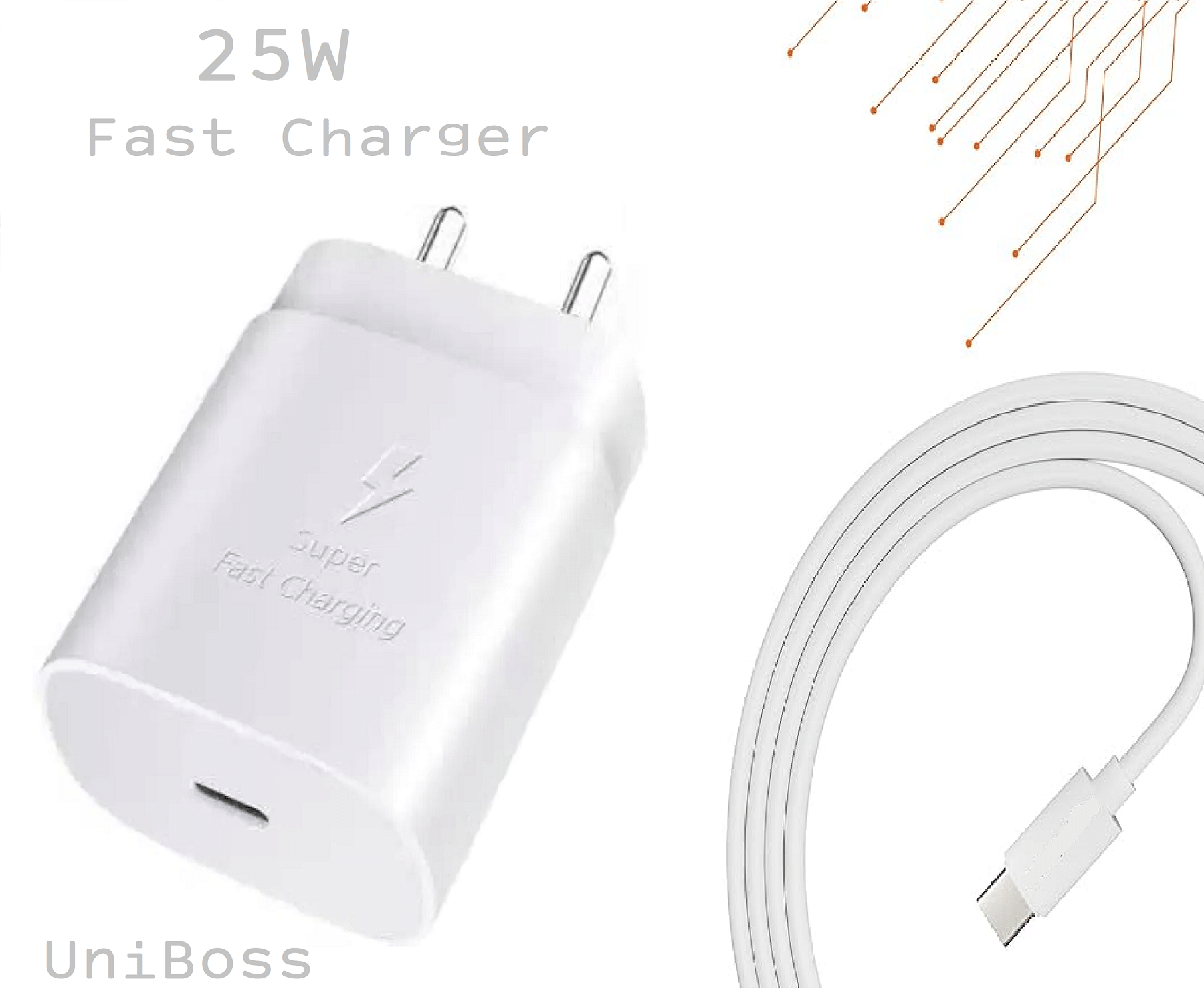 UniBoss Type C 2.4A Universal Travel Adapter UniBoss Type C 2.4A Universal Travel Adapter