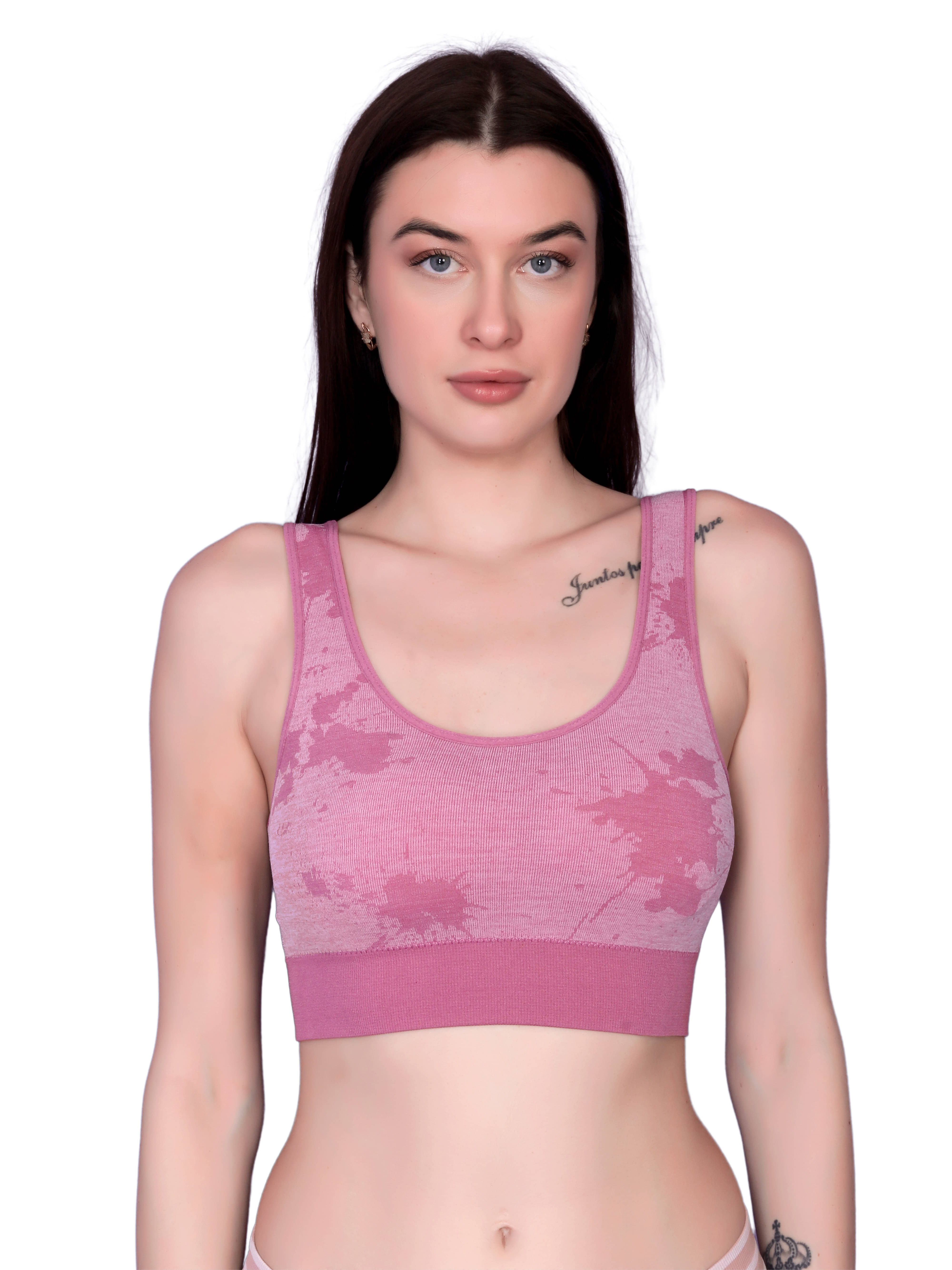 3Mads Pack of 1 Nylon Lightly Padded Everyday Bra For Women ( Peach ) 3Mads Pack of 1 Nylon Lightly Padded Everyday Bra For Women ( Peach )