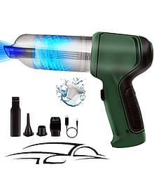 BAWALY 2 IN 1 GREEN VACUUM Accessories Vacuum Cleaner