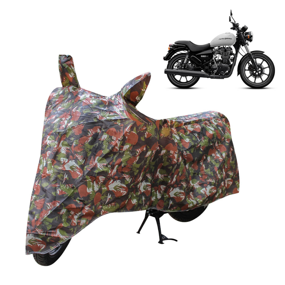 CARNEST Bike Body Cover for Royal Enfield Thunderbird LT ( Pack of 1 ) , Jungle CARNEST Bike Body Cover for Royal Enfield Thunderbird LT ( Pack of 1 ) , Jungle