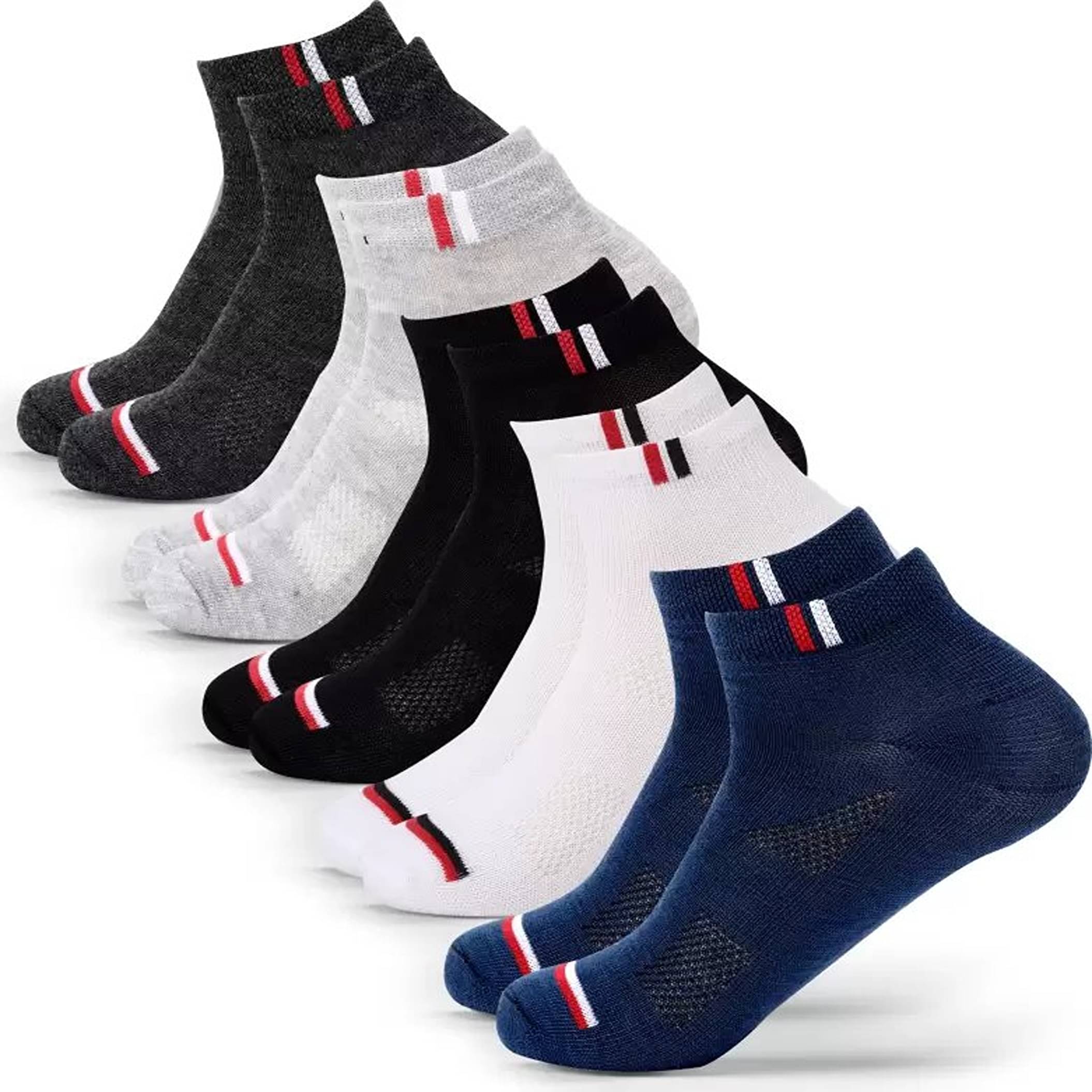 Cavenders Pack of 5 Men's Cotton Blend Ankle Length Socks ( Multicolor 1 )     			Cavenders Pack of 5 Men's Cotton Blend Ankle Length Socks ( Multicolor 1 )