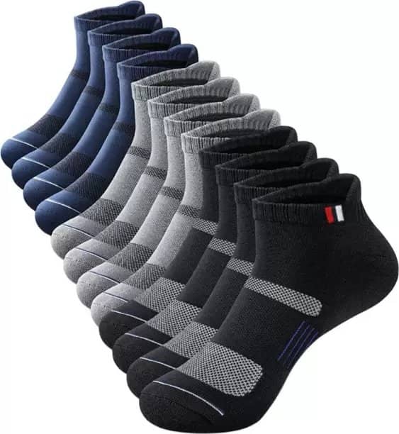 Cavenders Pack of 5 Men's Cotton Blend Ankle Length Socks ( Multicolor ) - Socks | Buy online on ZillyBuy