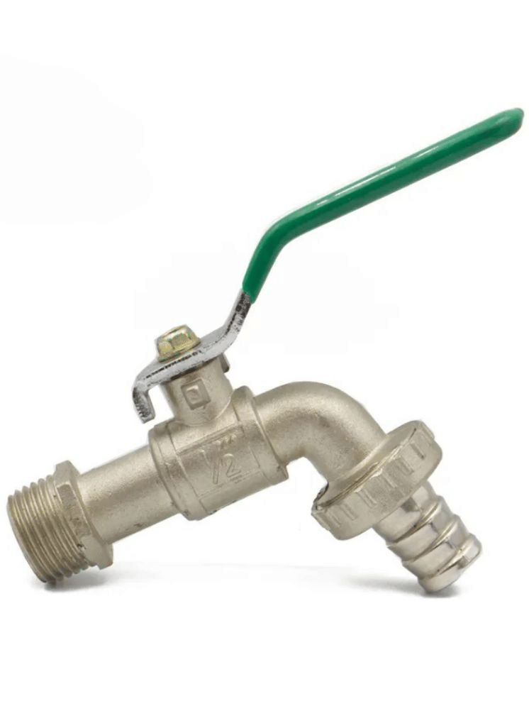 Dalton Brass Nozzle Tap 1/2" Faucet for Washing Machine Brass Bathroom Tap (Bib Cock)