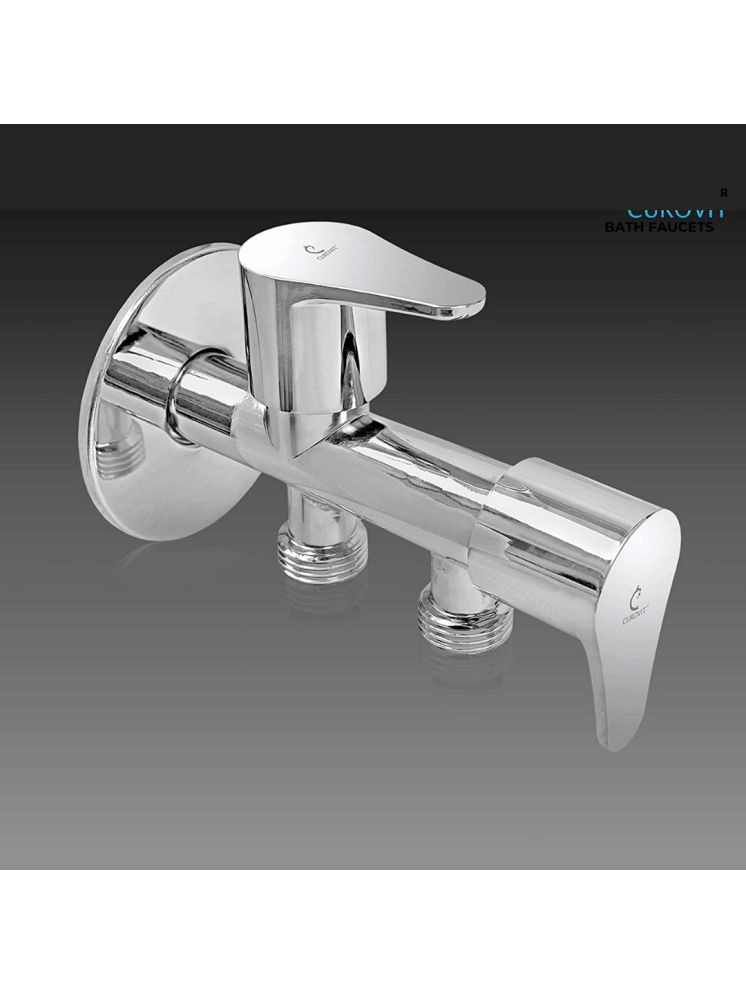     			Dalton FUSION ZINC ALLOY TWO WAY ANGLE TAP (PACK OF 1) Steel Toilet Tap (2 in 1 Cock)