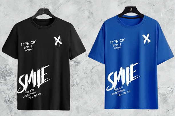 ELBATROSS Polyester Slim Fit Printed Half Sleeves Men's Round T-Shirt - Multicolor1 ( Pack of 2 )     			ELBATROSS Polyester Slim Fit Printed Half Sleeves Men's Round T-Shirt - Multicolor1 ( Pack of 2 )