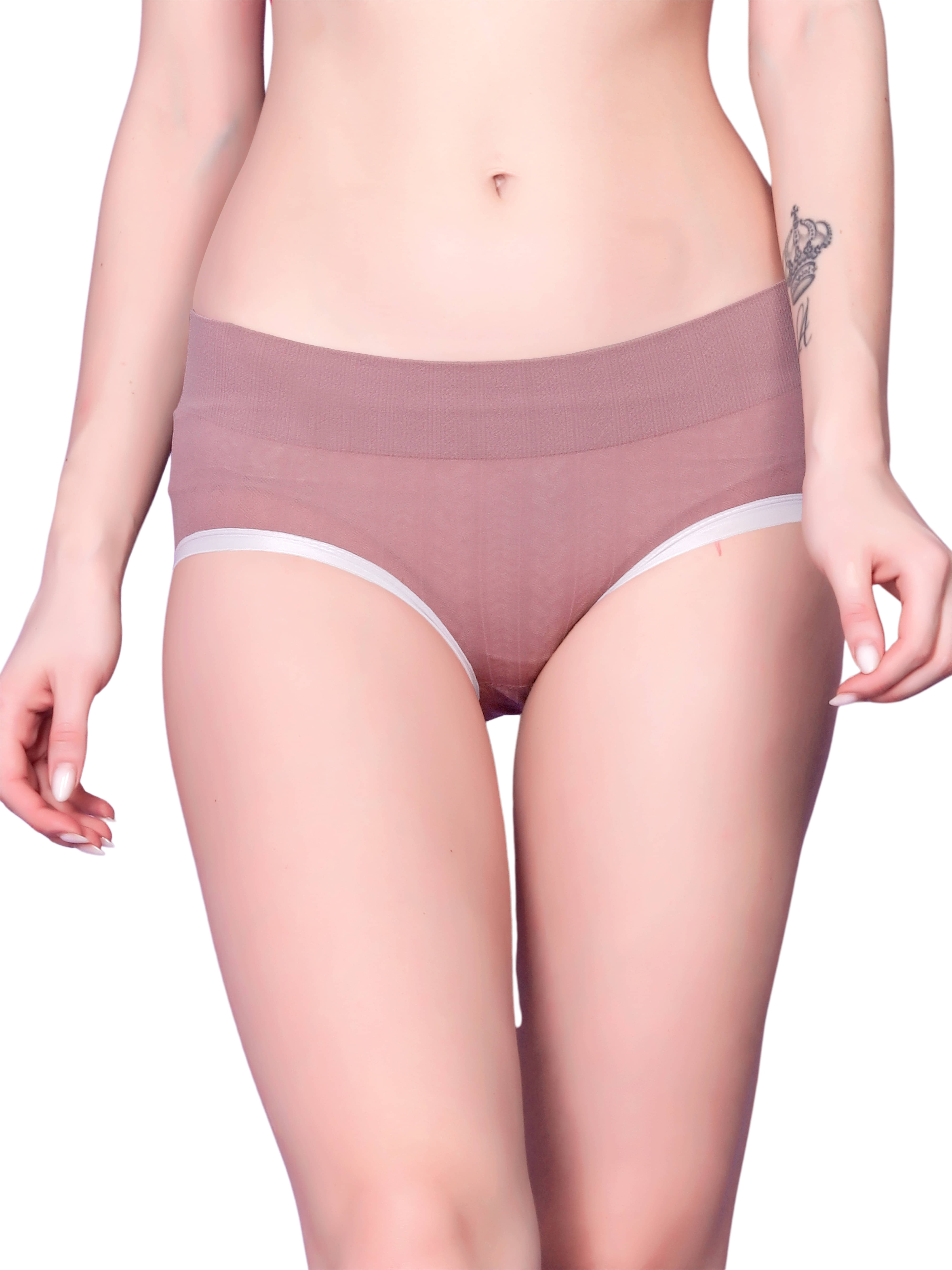 Flenzy Pack of 1 Nylon Hipster For Women ( Pink ) Flenzy Pack of 1 Nylon Hipster For Women ( Pink )