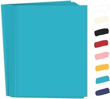     			Freedy A4 Color Paper 20 Sheets (Blue) Premium Colour 180 GSM Pack for Copy Printing, DIY Art & Craft, Projects, Decoration, Other Office Printing.