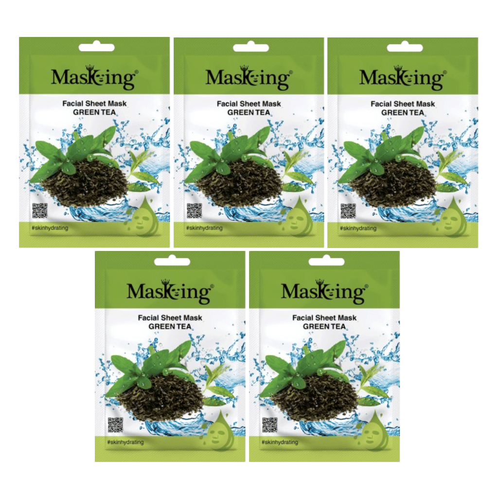     			Masking - Fairness Sheet Mask for Combination Skin ( Pack of 5 )