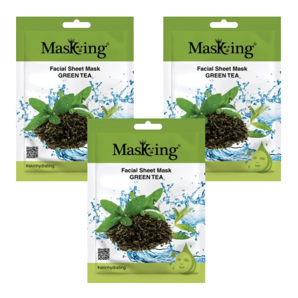     			Masking - Fairness Sheet Mask for All Skin Type ( Pack of 3 )