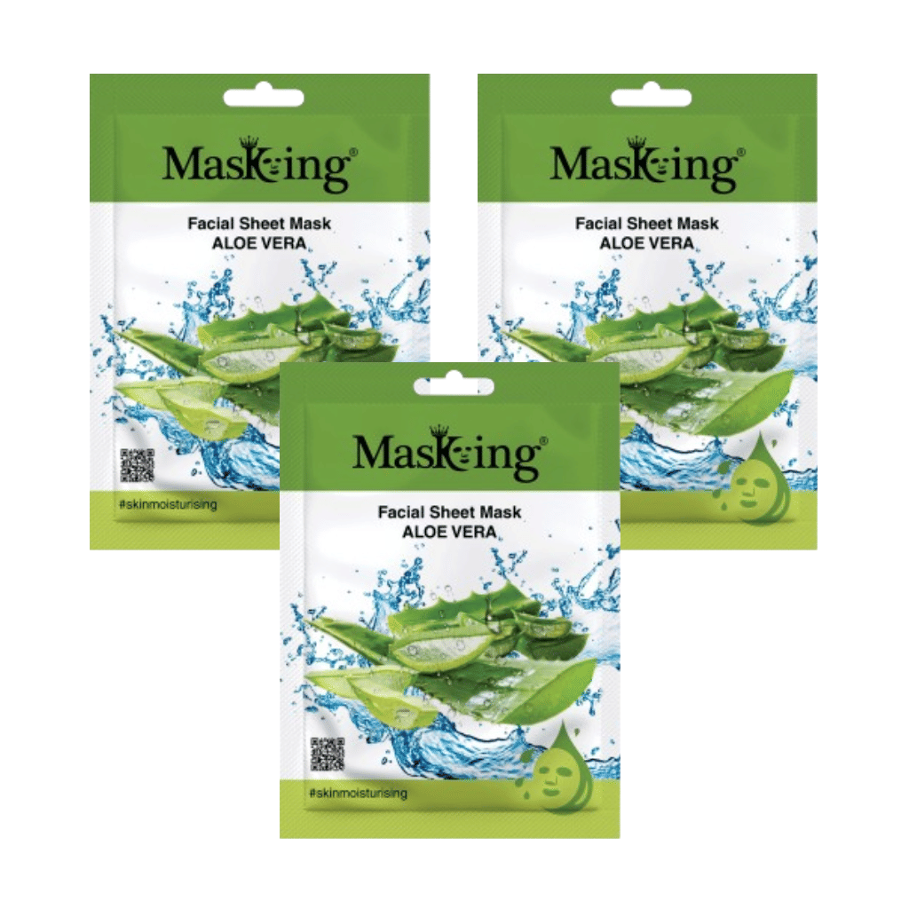     			Masking - Fairness Sheet Mask for Combination Skin ( Pack of 3 )