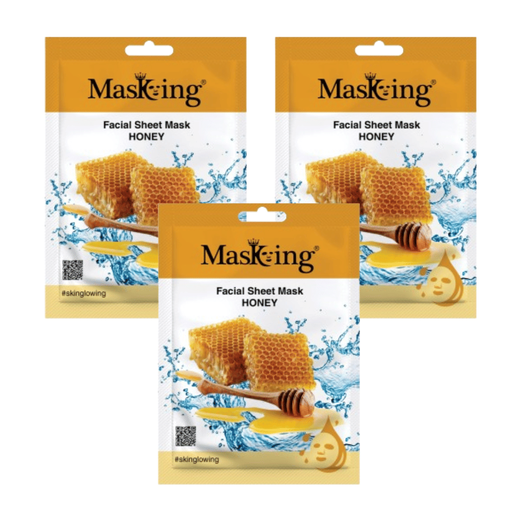     			Masking - Fairness Sheet Mask for Combination Skin ( Pack of 3 )