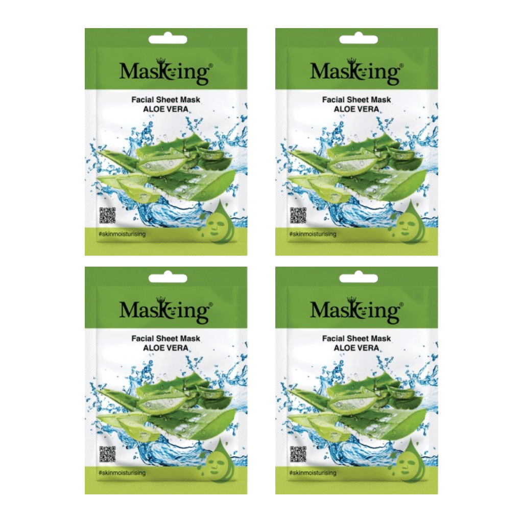     			Masking - Fairness Sheet Mask for Combination Skin ( Pack of 4 )