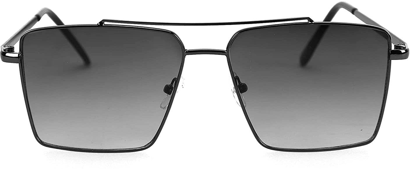     			Tanisha Black Square Sunglasses ( Pack of 1 )