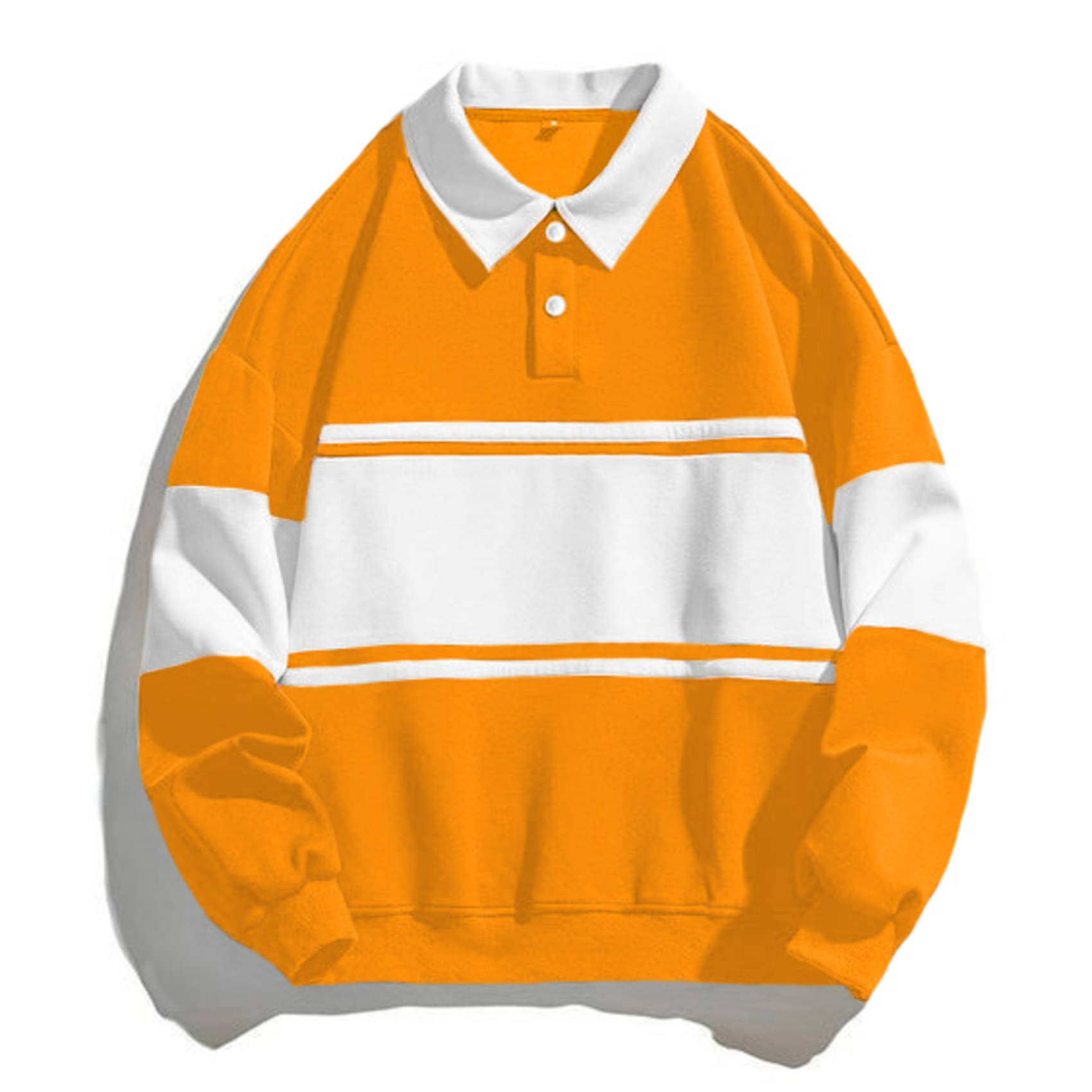Try This Men Cotton Blend Regular Fit Colorblock Polo T Shirt ( Yellow )     			Try This Men Cotton Blend Regular Fit Colorblock Polo T Shirt ( Yellow )