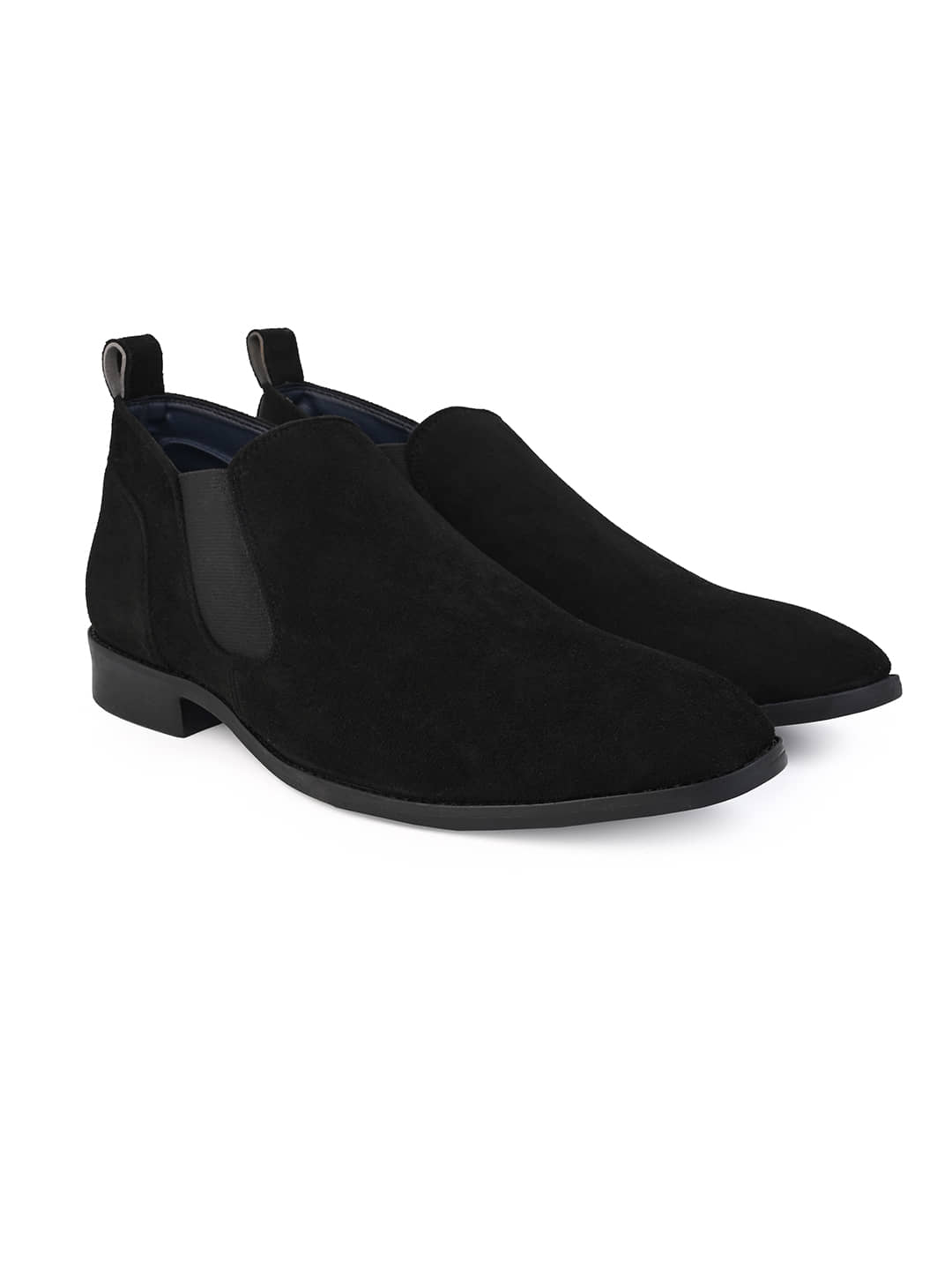 lues carlton Black Men's Chelsea Boots