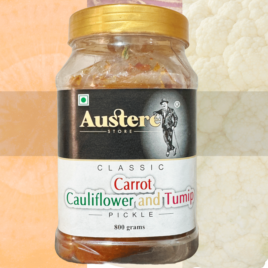 Austere store Gajar Gobhi Salagam Vegetable Pickle 0.8 g Austere store Gajar Gobhi Salagam Vegetable Pickle 0.8 g