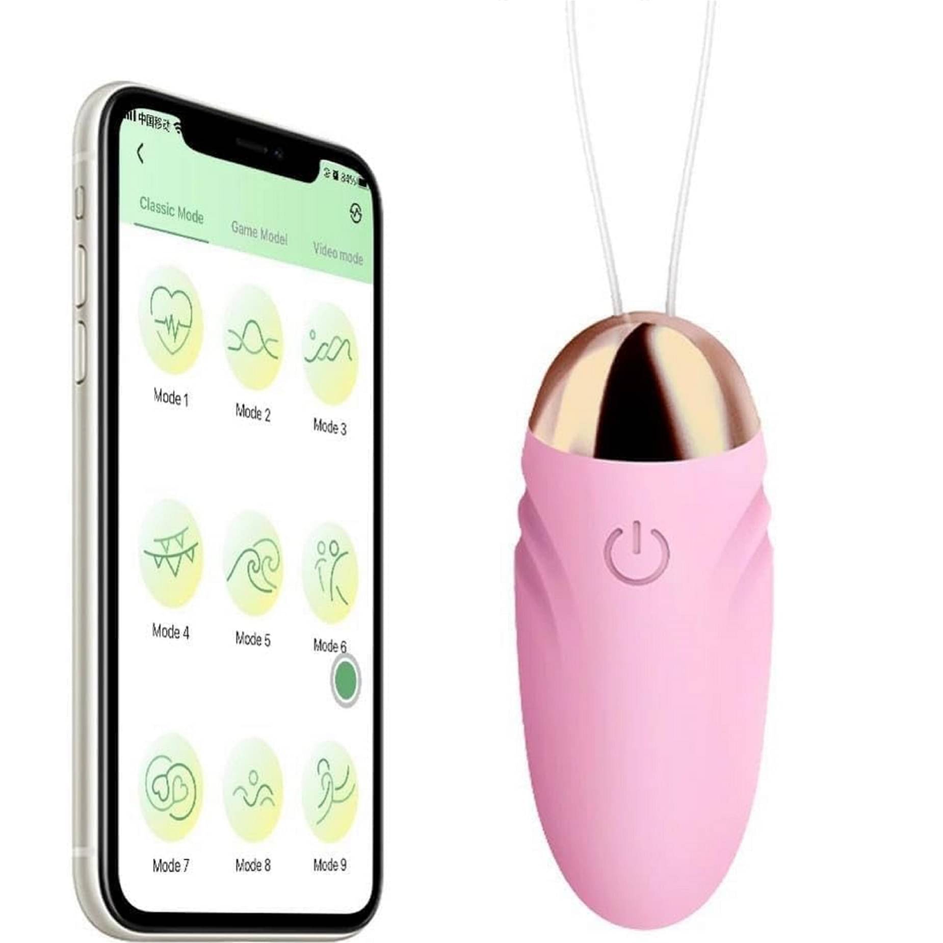 Breckelle's App Control 10 Modes Portable Manual Massager Breckelle's App Control 10 Modes Portable Manual Massager