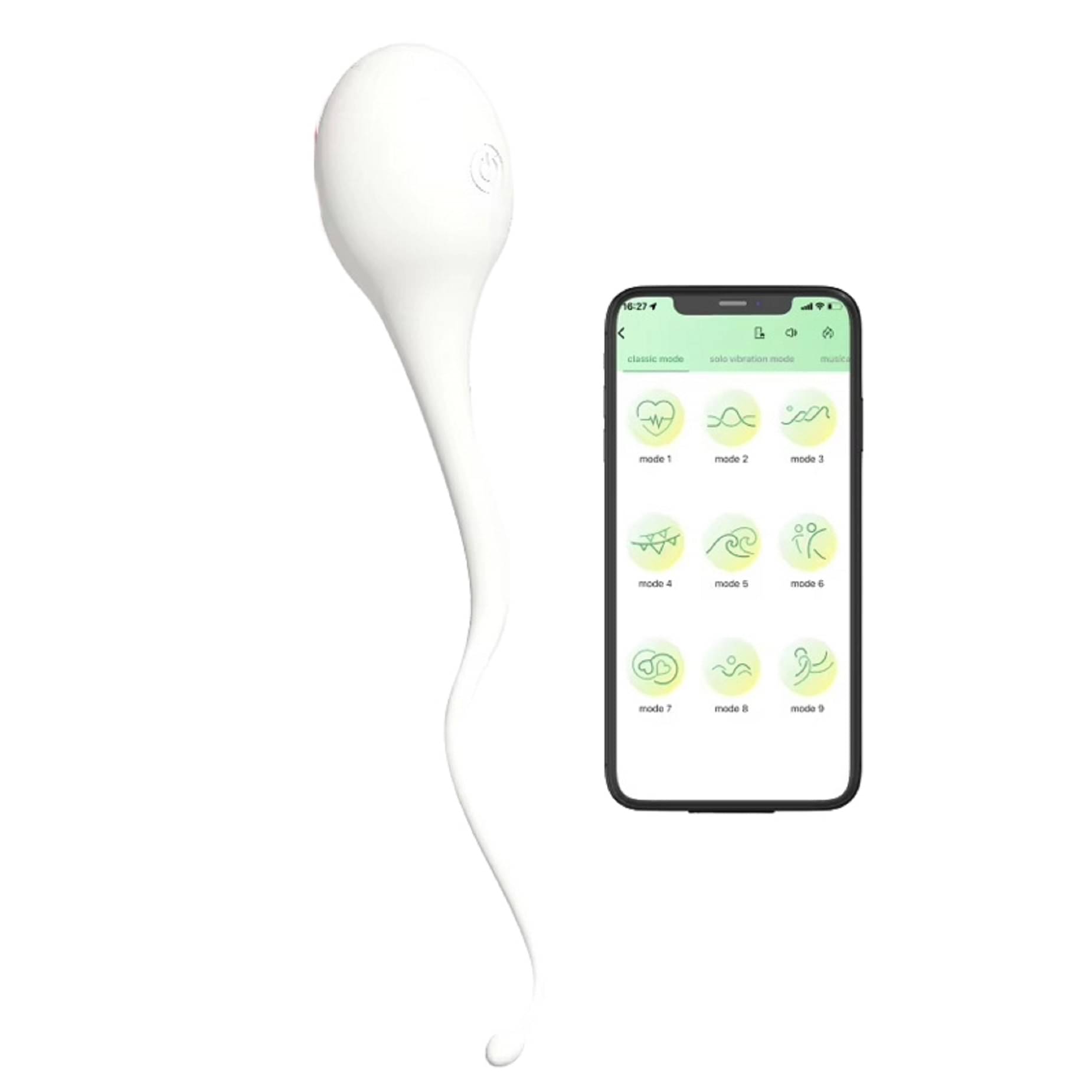Breckelle's Tadpole APP Control Portable Manual Massager Breckelle's Tadpole APP Control Portable Manual Massager