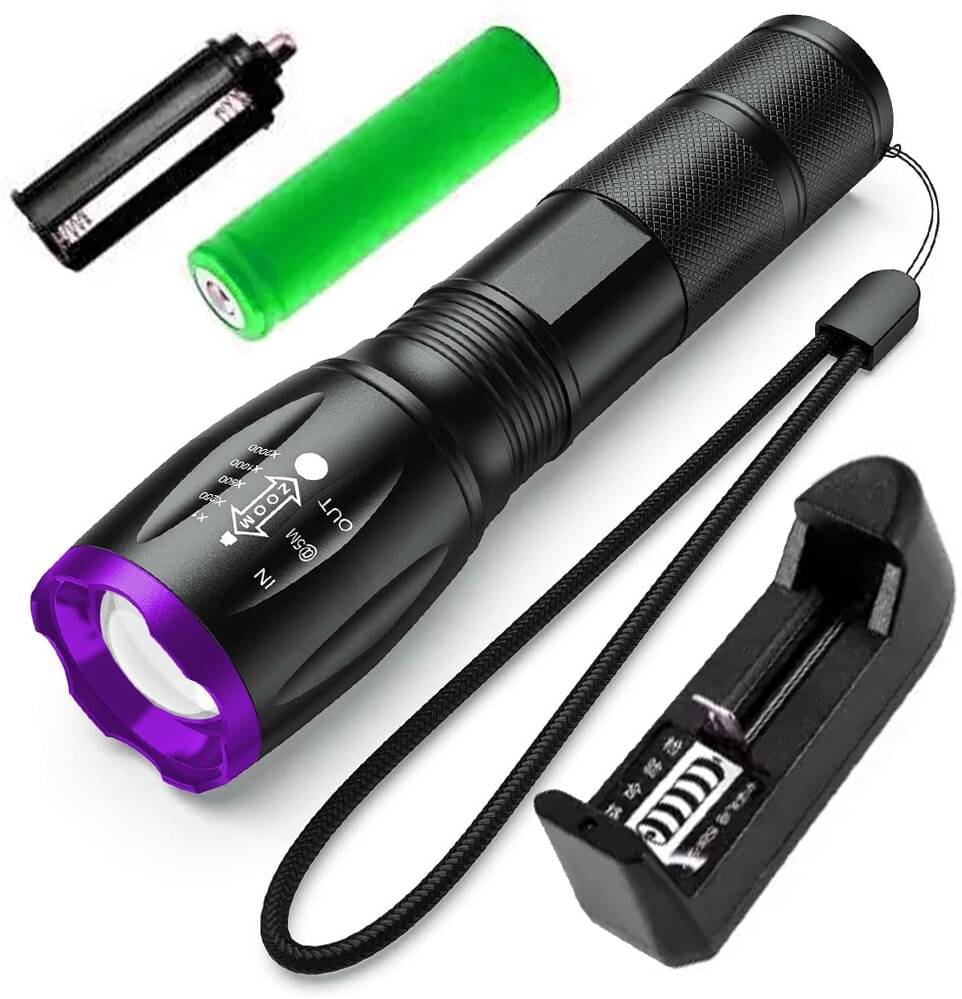 CROSTAL - 20W Rechargeable Flashlight Torch ( Pack of 1 ) CROSTAL - 20W Rechargeable Flashlight Torch ( Pack of 1 )