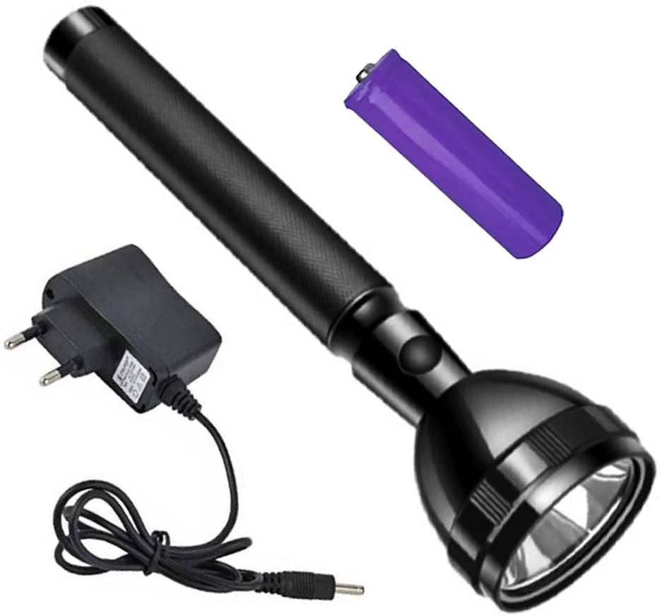    			CROSTAL - 2W Rechargeable Flashlight Torch ( Pack of 1 )