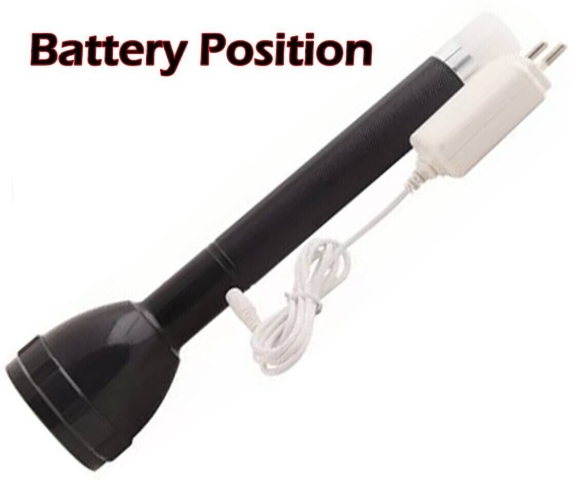    			CROSTAL - 9W Rechargeable Flashlight Torch ( Pack of 1 )