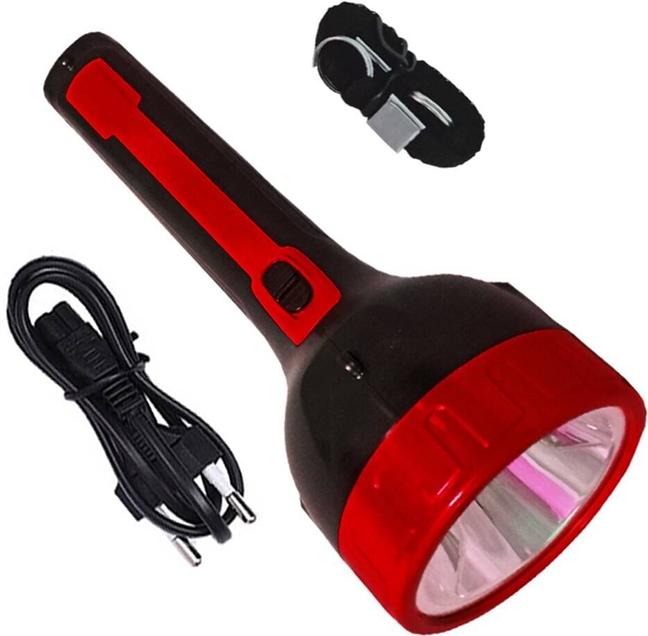    			CROSTAL - 9W Rechargeable Flashlight Torch ( Pack of 1 )
