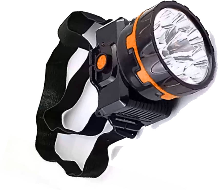 CROSTAL - Above 50W Rechargeable Flashlight Torch ( Pack of 1 )