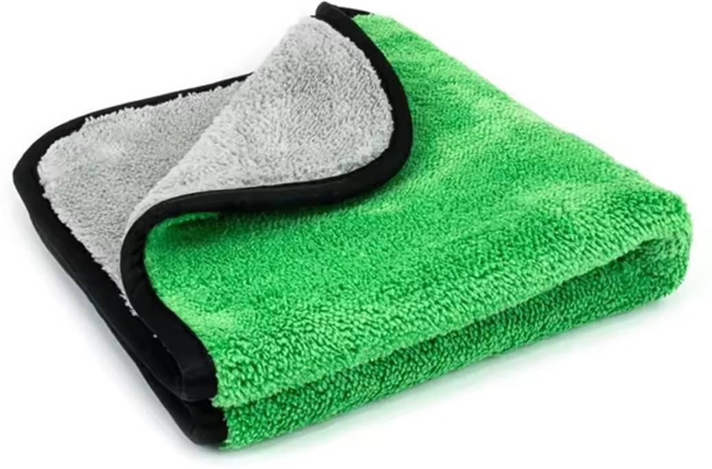 Caronix Green 600 GSM Microfiber Cloth For Automobile ( Pack of 1 ) Caronix Green 600 GSM Microfiber Cloth For Automobile ( Pack of 1 )