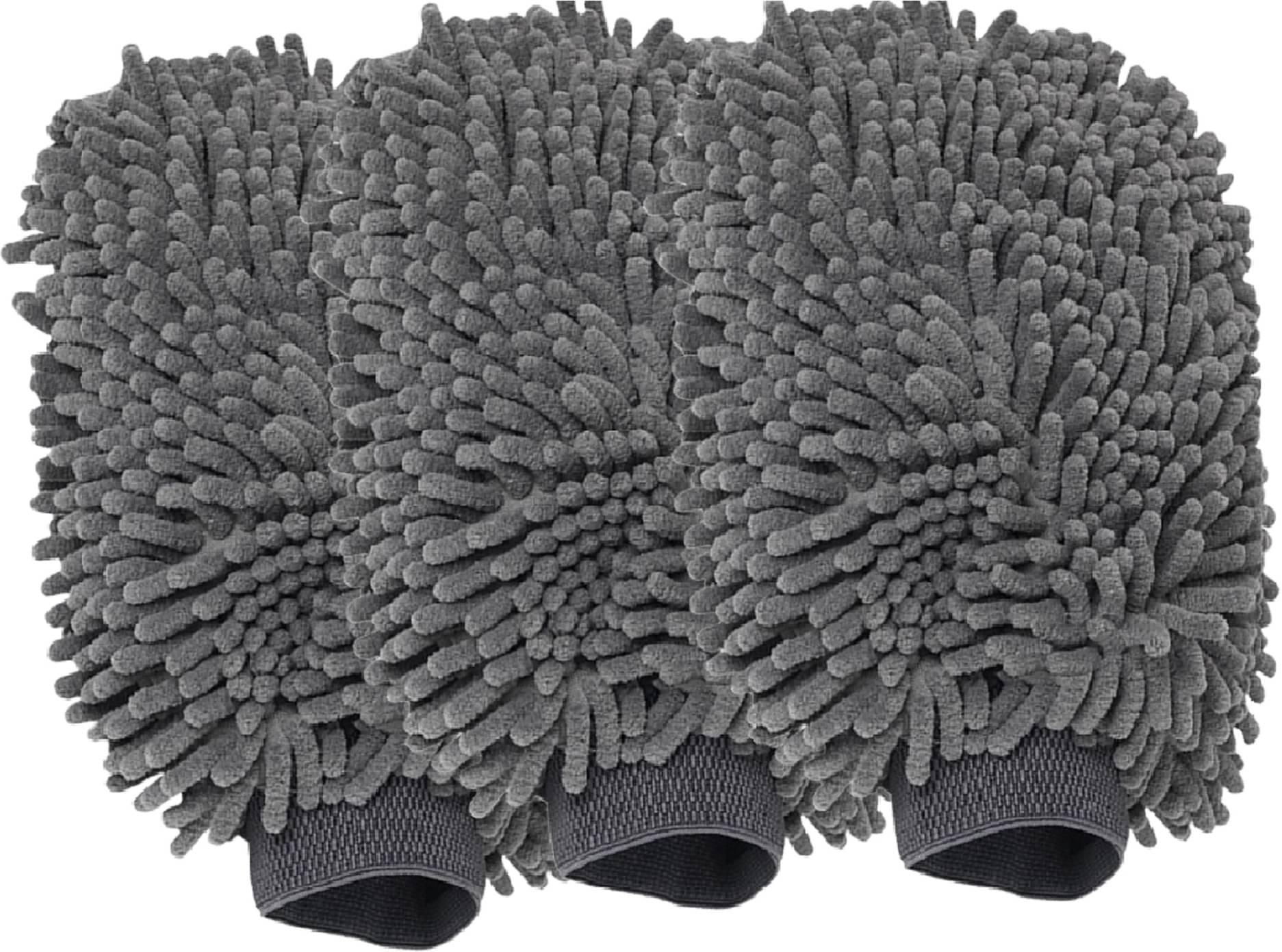 Caronix Grey 1700 GSM Microfiber Cloth For Automobile ( Pack of 3 )     			Caronix Grey 1700 GSM Microfiber Cloth For Automobile ( Pack of 3 )