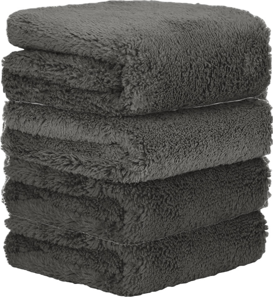     			Caronix Grey 450 GSM Microfiber Cloth For Automobile ( Pack of 1 )