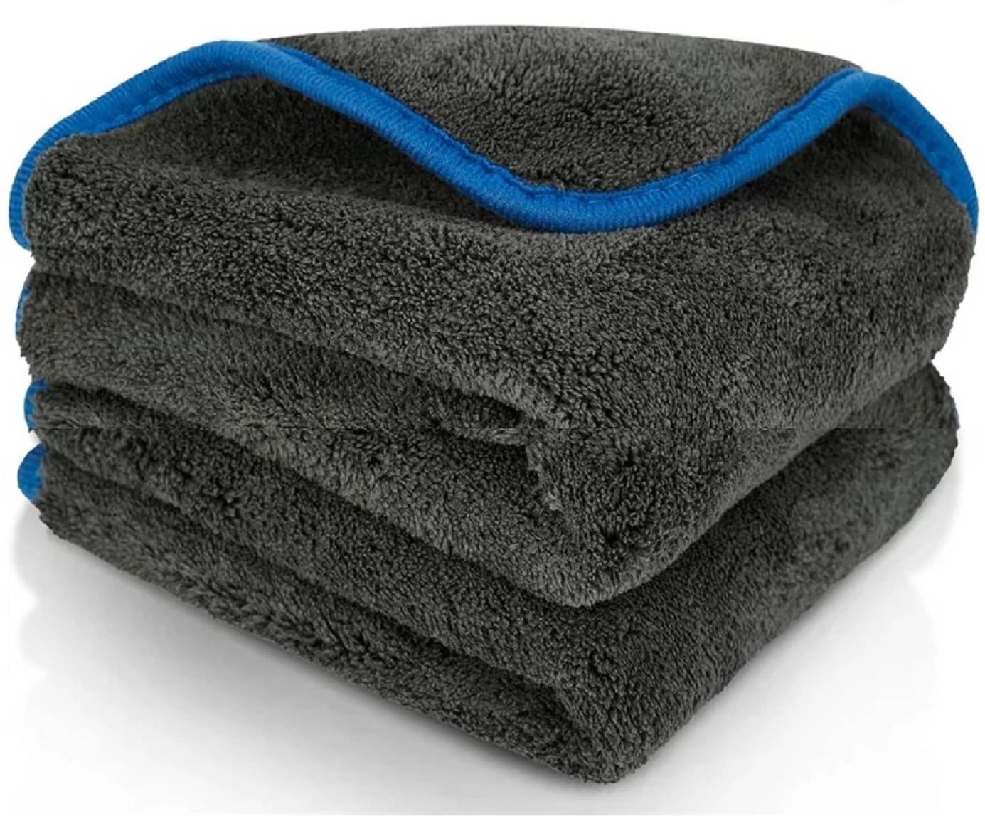     			Caronix Grey 600 GSM Microfiber Cloth For Automobile ( Pack of 2 )