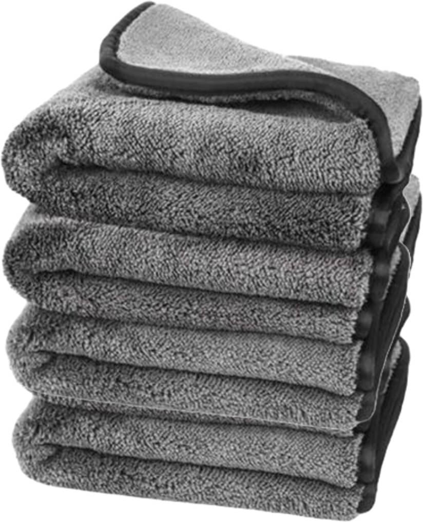 Caronix Grey 600 GSM Microfiber Cloth For Automobile ( Pack of 4 ) Caronix Grey 600 GSM Microfiber Cloth For Automobile ( Pack of 4 )