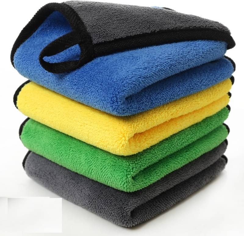 Caronix Multicolor 600 GSM Microfiber Cloth For Automobile ( Pack of 4 ) Caronix Multicolor 600 GSM Microfiber Cloth For Automobile ( Pack of 4 )