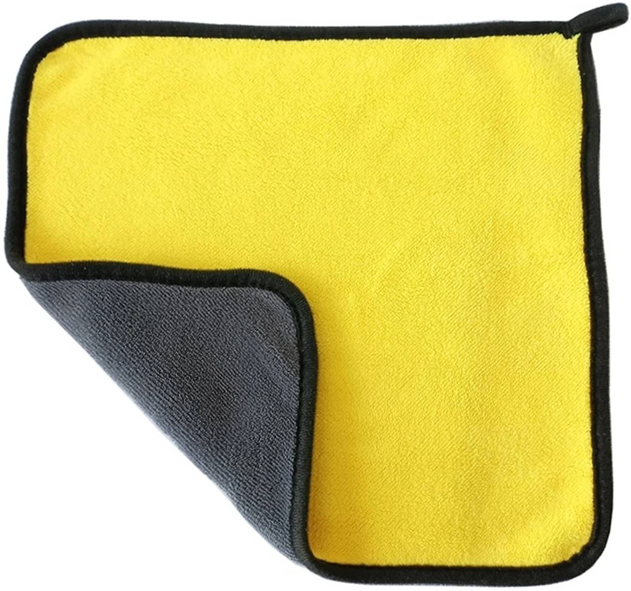 Caronix Yellow 600 GSM Microfiber Cloth For Automobile ( Pack of 1 ) Caronix Yellow 600 GSM Microfiber Cloth For Automobile ( Pack of 1 )