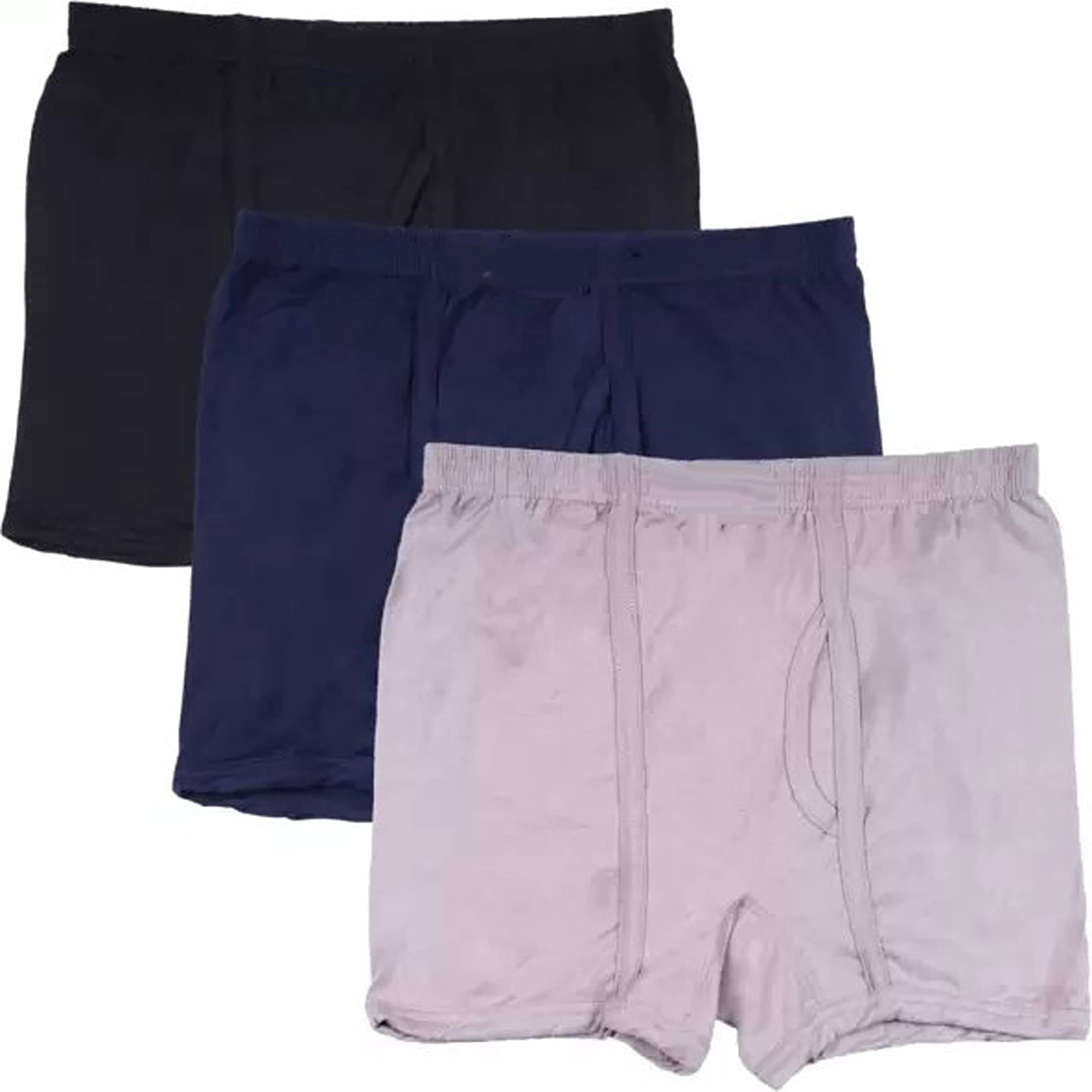 Cavenders Pack of 3 Cotton Blend Trunks For Men's ( Multicolor )