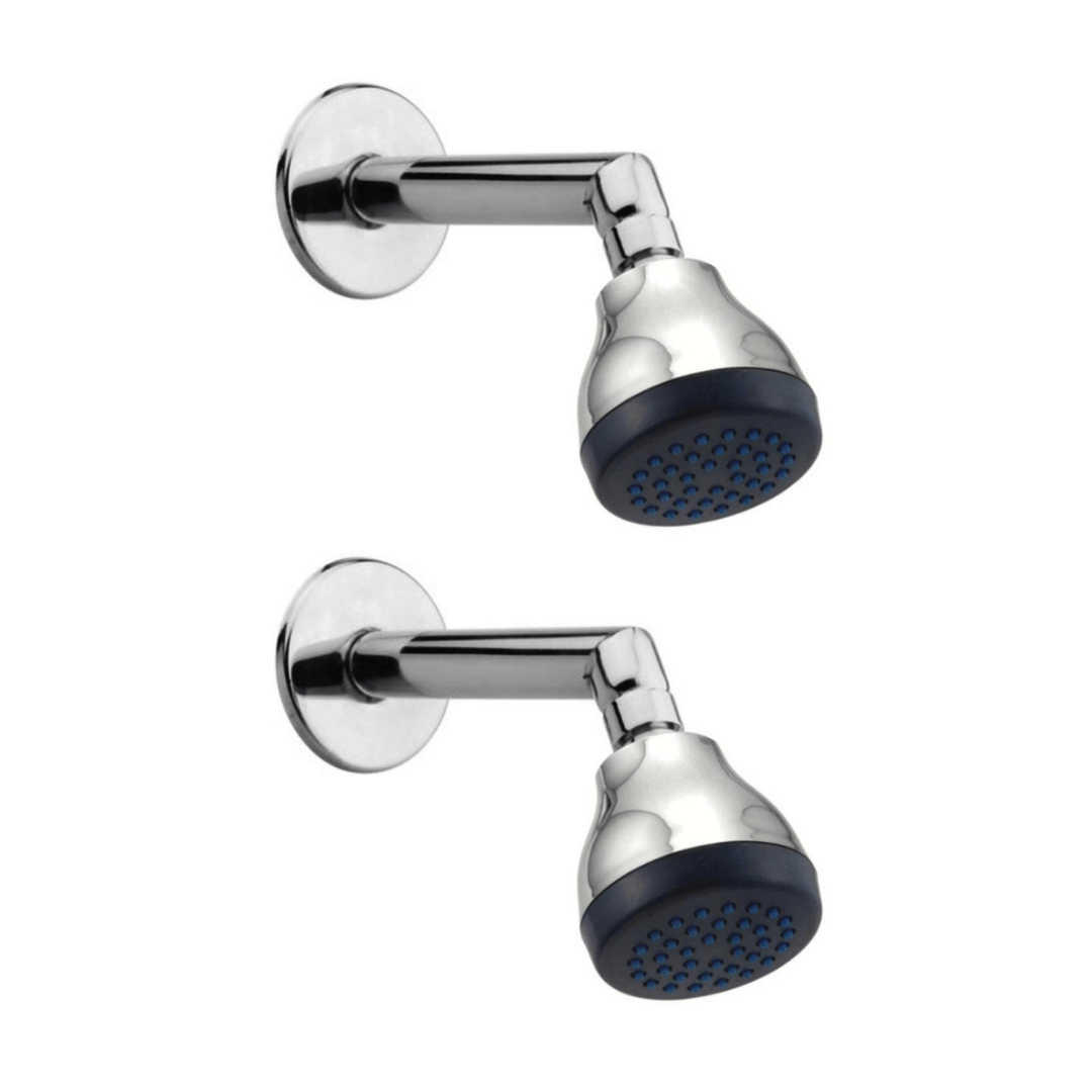     			Cossimo 3"Inch Blue Naino Shower with 7" S.S Arm Plastic (ABS) Overhead Shower