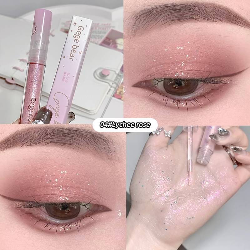     			DAIMANPU Pink Rose Shimmer Liquid Eye Shadow 2.5