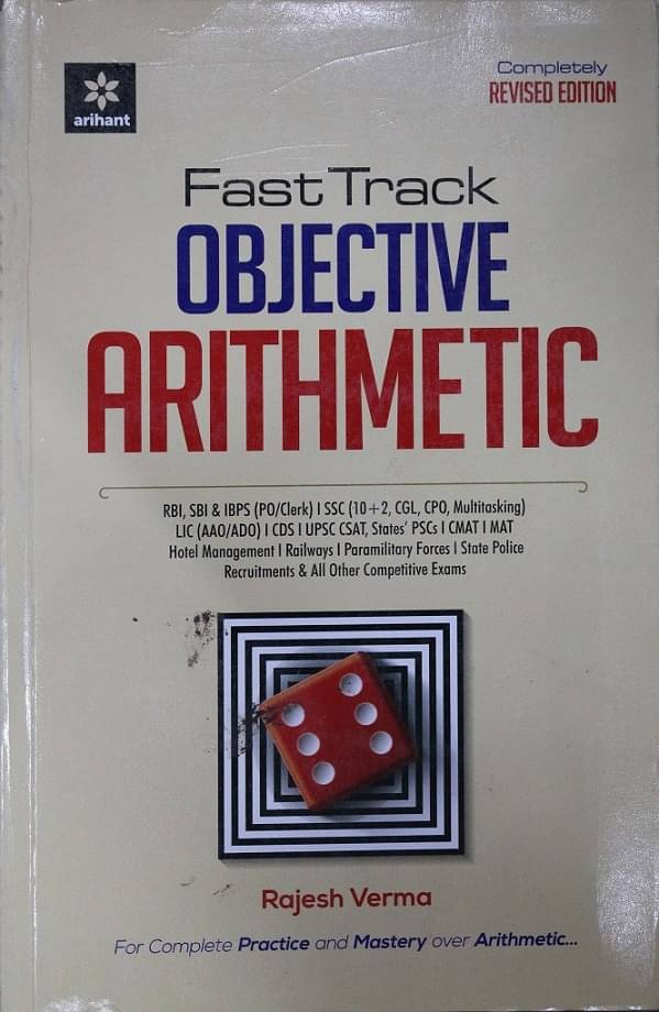 Fast Track Objective Arithmetic Arihant Publication Fast Track Objective Arithmetic Arihant Publication
