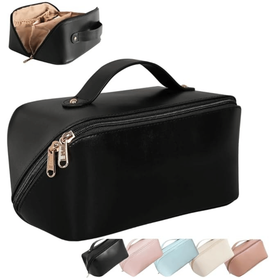     			ItsApna Black Make up Pouch