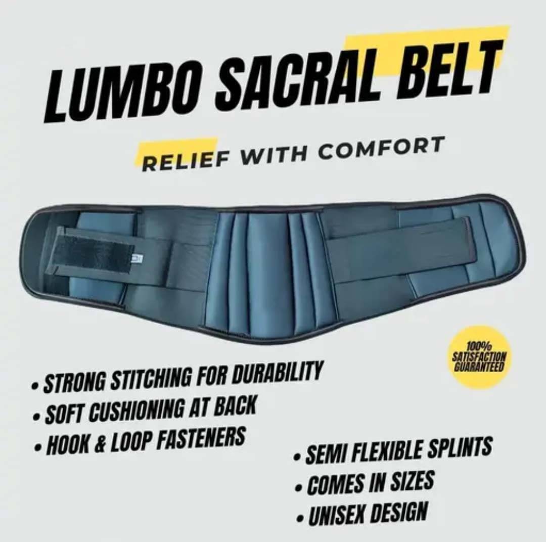     			JARVIS LS Belt Lumbo Sacral Belt For Back Pain Abdominal Support Free Size
