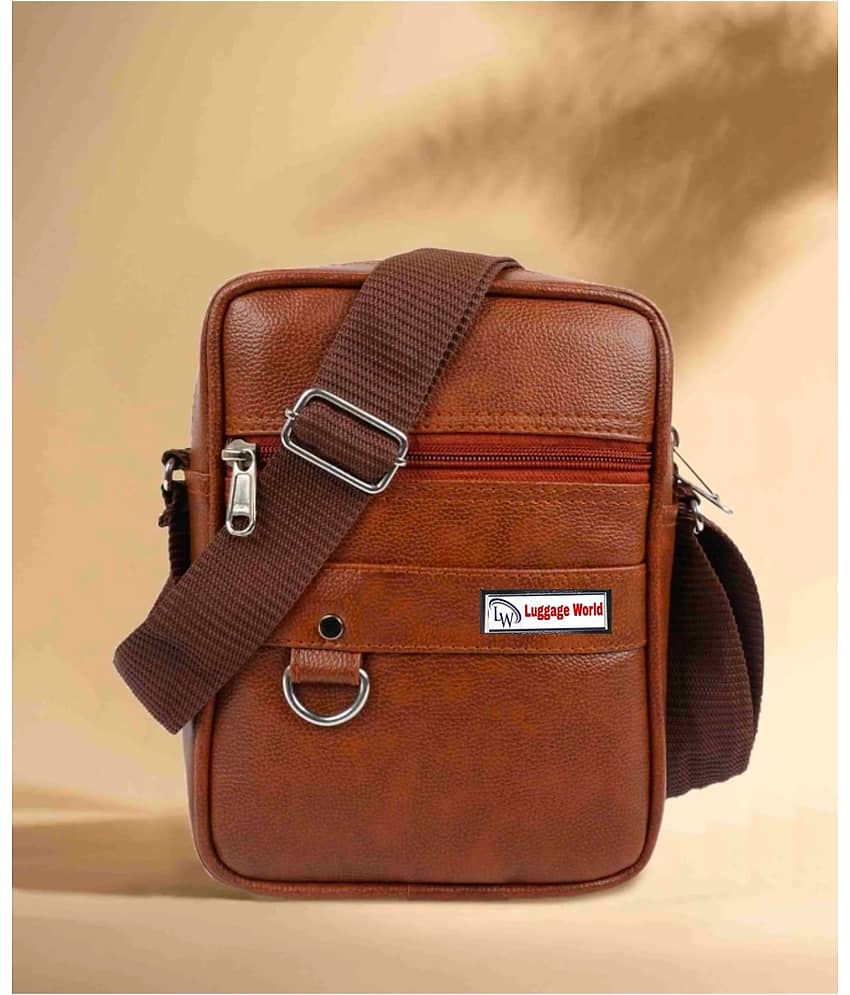Luggage world 10 Ltrs Gold Sling Bag for Unisex - Stationery | Buy online on ZillyBuy