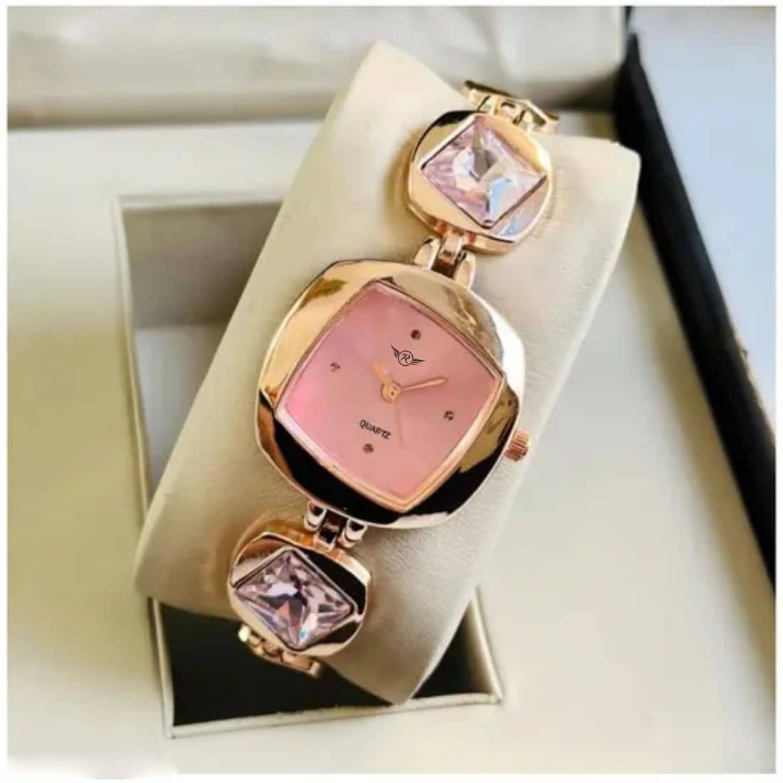 MARKRIN Rose Gold Metal Analog Womens Watch