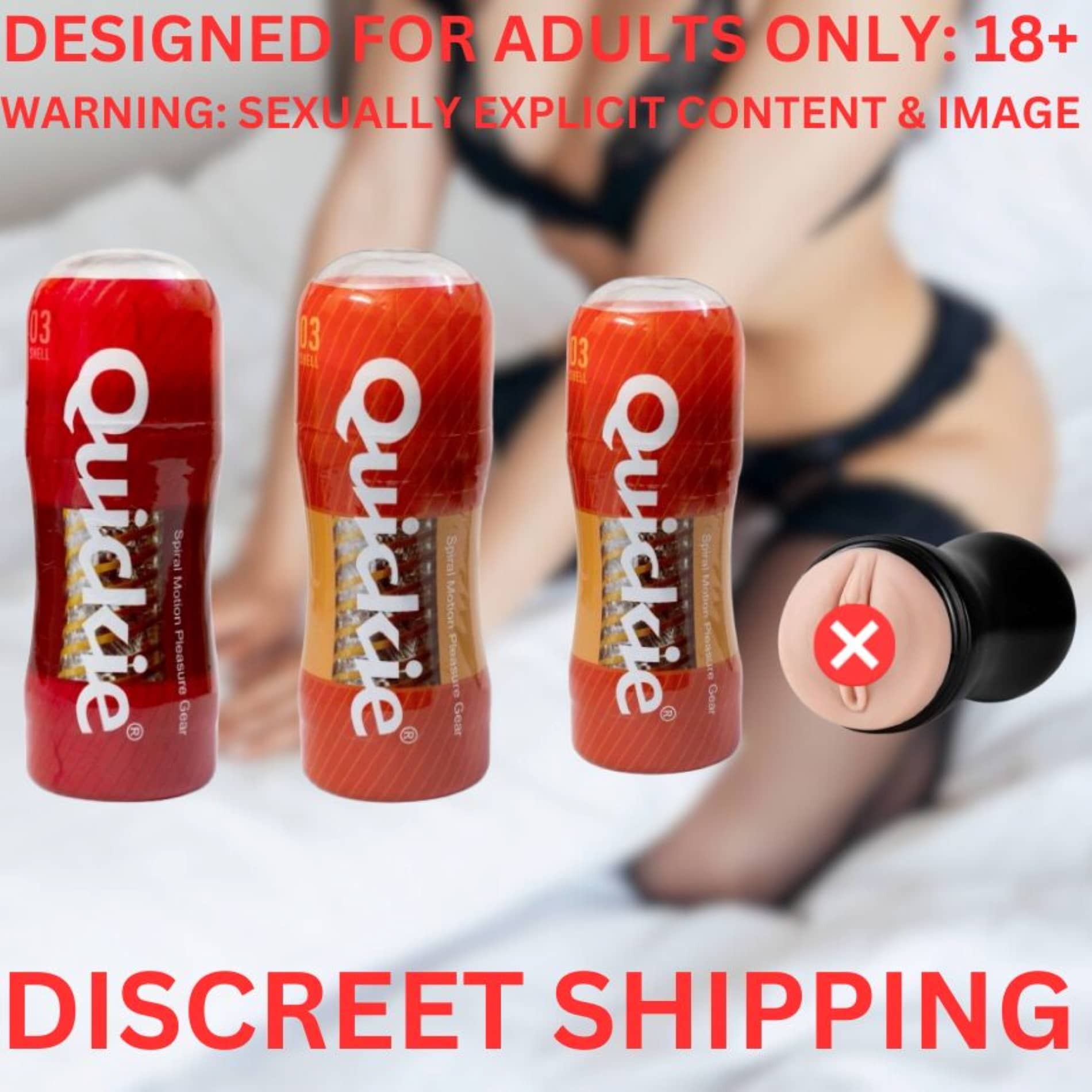 QUICKIE Masturbation Sleeve Real Feel pussy Toy For Men Male Stroker Mini Cup Masturbator Sex Toy For Men BY SEX TANTRA